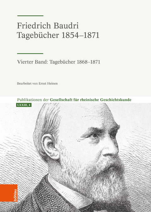 Friedrich Baudri: Tageb&uuml;cher 1854-1871