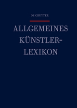 Allgemeines K&uuml;nstlerlexikon (AKL) / Thomann - Toron - 