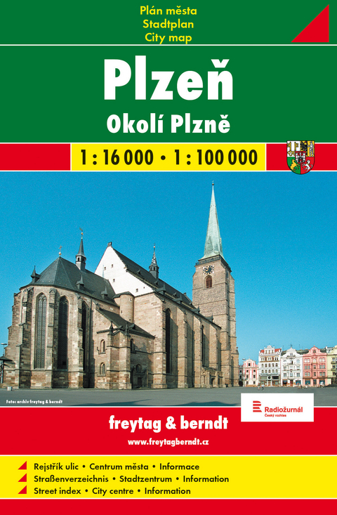 Plzen 1:16 000, Plan Mesta = -  Shocart Spol S RO