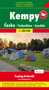 Tschechien - Campingpl&auml;tze (1:500.000, Softcover)