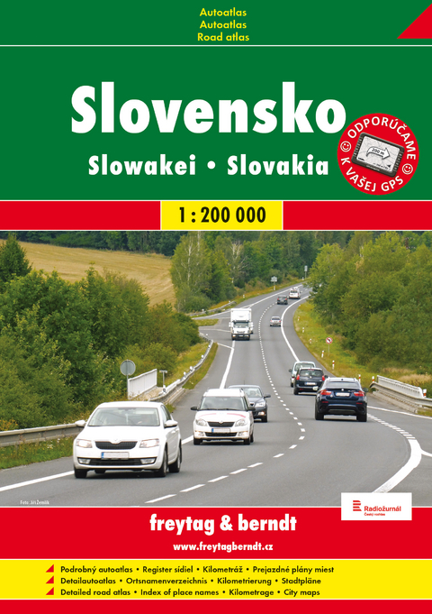 Slowakei (Autoatlas 1:200.000, A5)