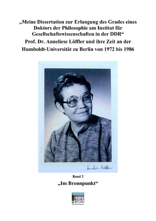 Meine Dissertation Band I (Vorhanden in Frankfurt und Leipzig)