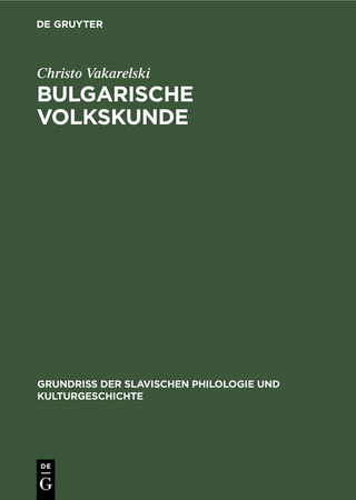 Bulgarische Volkskunde