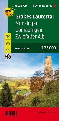 Gro&szlig;es Lautertal, Wander- und Radkarte 1:35.000, freytag & berndt, WK D3779
