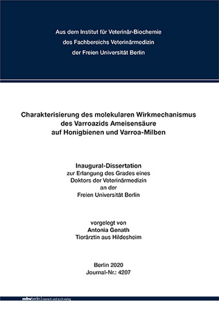 Charakterisierung des molekularen Wirkmechanismus des Varroazids Ameisensäure auf Honigbienen und Varroa-Milben
