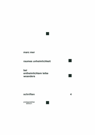 raumes unheimlichkeit – bei entheimlichtem leibe woanders