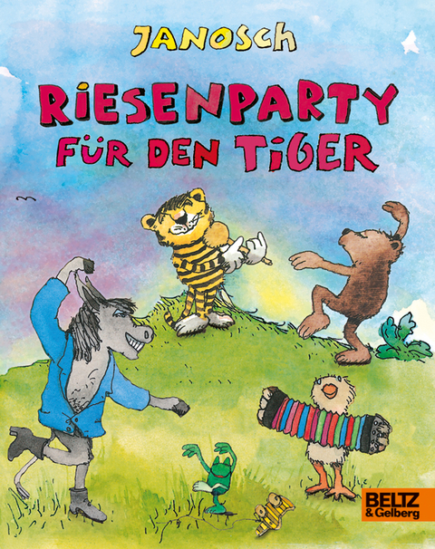 Riesenparty f&uuml;r den Tiger -  Janosch