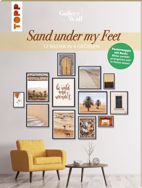Gallery Wall "Sand Under My Feet". 12 Bilder in 4 Gr&ouml;&szlig;en - Frederike Treu