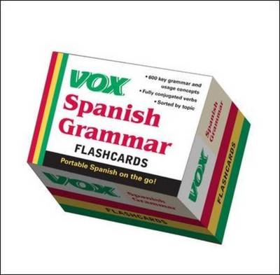 VOX Spanish Grammar Flashcards -  Vox