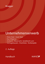 Handbuch Unternehmenserwerb - Walter Brugger