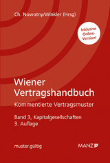 Wiener Vertragshandbuch Kapitalgesellschaften - 