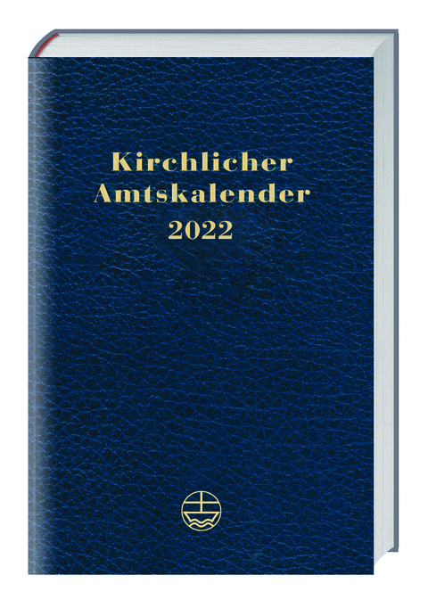 Kirchlicher Amtskalender 2022 &ndash; blau - 