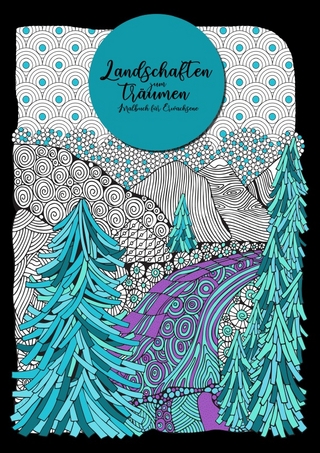 Zentangle Landschaften - Malbuch für Erwachsene