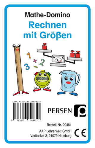Mathe-Domino: Rechnen mit Größen