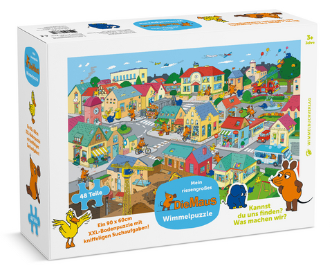 Mein riesengro&szlig;es "Die Maus" Wimmelpuzzle (Kinderpuzzle)