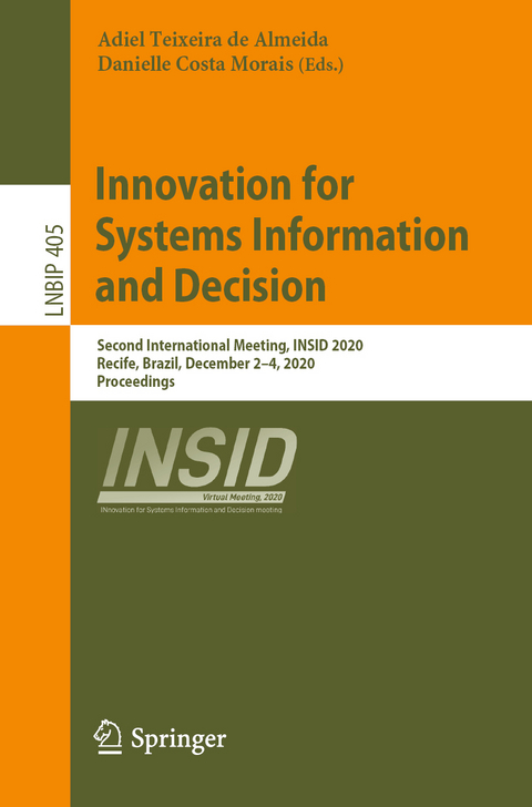 Innovation for Systems Information and Decision - 
