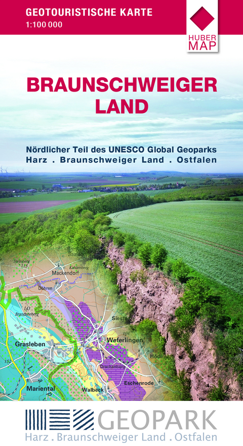 Braunschweiger Land - N&ouml;rdlicher Teil des UNESCO Global Geoparks Harz.Braunschweiger Land.Ostfalen