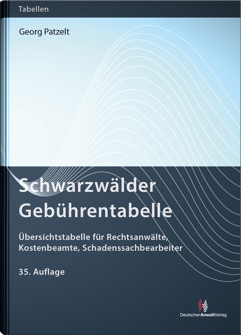 Schwarzw&auml;lder Geb&uuml;hrentabelle - Georg Patzelt