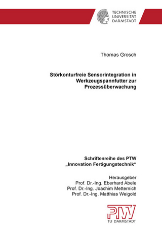 Störkonturfreie Sensorintegration in Werkzeugspannfutter zur Prozessüberwachung