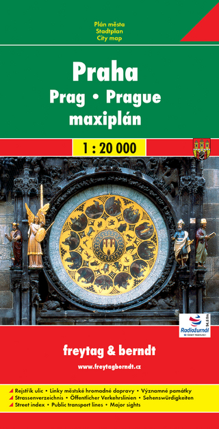 Praha / Prag MAXI (Stadtplan 1:20.000)