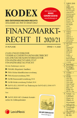 KODEX Finanzmarktrecht Band II 2020/21 - Doralt, Werner