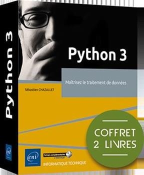 Python 3 : maîtrisez le traitement de données : coffret 2 livres