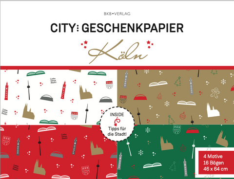City-Geschenkpapier K&ouml;ln