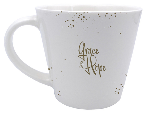 Grace & Hope - Tasse "He fills my life with good things"