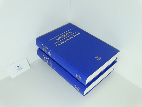 Die europ&auml;ische T&uuml;rkei - Ami Bou&eacute;