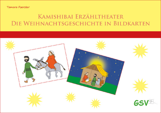 Kamishibai - Die Weihnachtsgeschichte in Bildkarten für Grundschule und Kindergarten - DIN A4