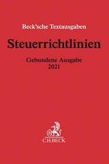 Steuerrichtlinien Gebundene Ausgabe 2021 - 