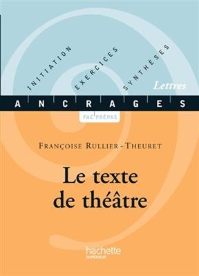 Le texte de th&eacute;&acirc;tre -  Rullier-theuret f