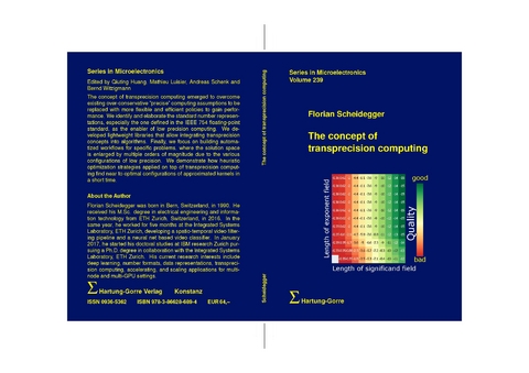 The concept of transprecision computing - Florian Michael Scheidegger