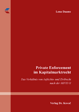 Private Enforcement im Kapitalmarktrecht - Lena Daams