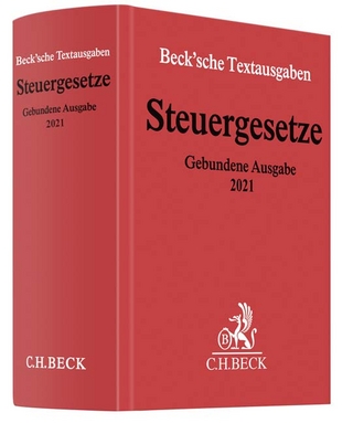 Steuergesetze Gebundene Ausgabe 2021
