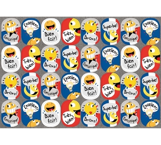 Belobigungssticker: Französisch