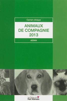 CARNET CLINIQUE ANIMAUX DE COMPAGNIE