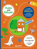 Malen und R&auml;tseln - Lustige Spiele f&uuml;r den Kindergarten (3+)