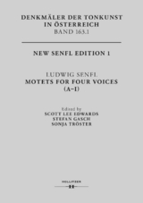 Ludwig Senfl. Motets For Four Voices (A-I) - Scott Lee Edwards, Stefan Gasch, Sonja Tr&ouml;ster