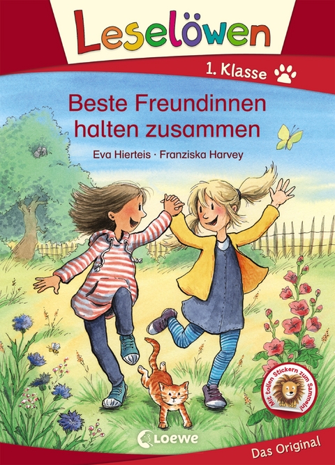 Lesel&ouml;wen 1. Klasse - Beste Freundinnen halten zusammen - Eva Hierteis