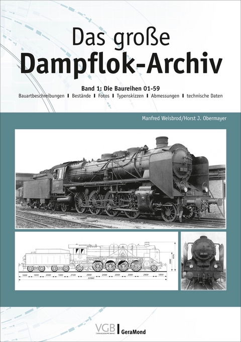 Das gro&szlig;e Dampflok-Archiv - Manfred Weisbrod, Horst J. Obermayer