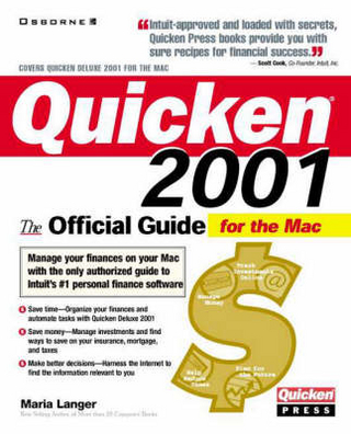 Quicken(r) 2001 Deluxe For Macintosh: The Official Guide