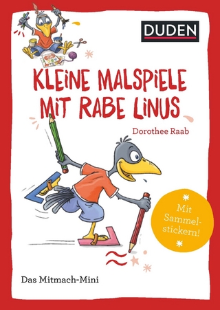Duden Minis (Band 40) – Kleine Malspiele mit Rabe Linus