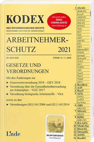 KODEX Arbeitnehmerschutz 2021