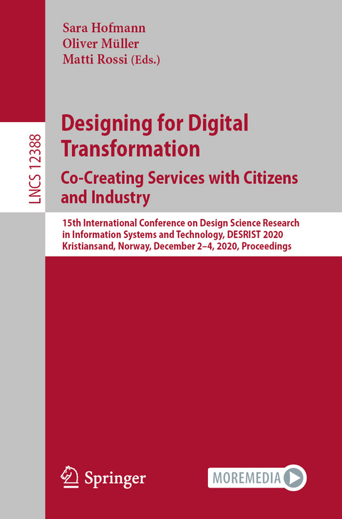 Designing for Digital Transformation. Co-Creating Services with Citizens and Industry - 