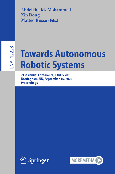 Towards Autonomous Robotic Systems - 