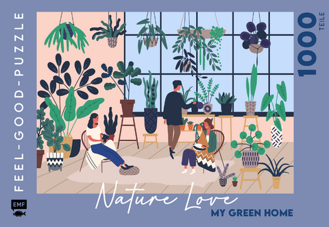 Feel-good-Puzzle 1000 Teile - NATURE LOVE: My green home