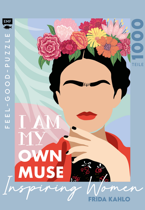 Feel-good-Puzzle 1000 Teile - INSPIRING WOMEN: Frida Kahlo