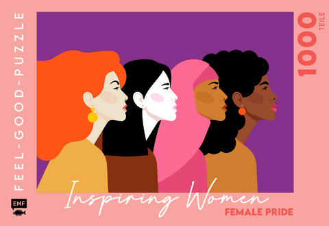 Feel-good-Puzzle 1000 Teile - INSPIRING WOMEN: Female pride