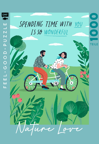 Feel-good-Puzzle 1000 Teile - NATURE LOVE: Spending time with you is so wonderful
